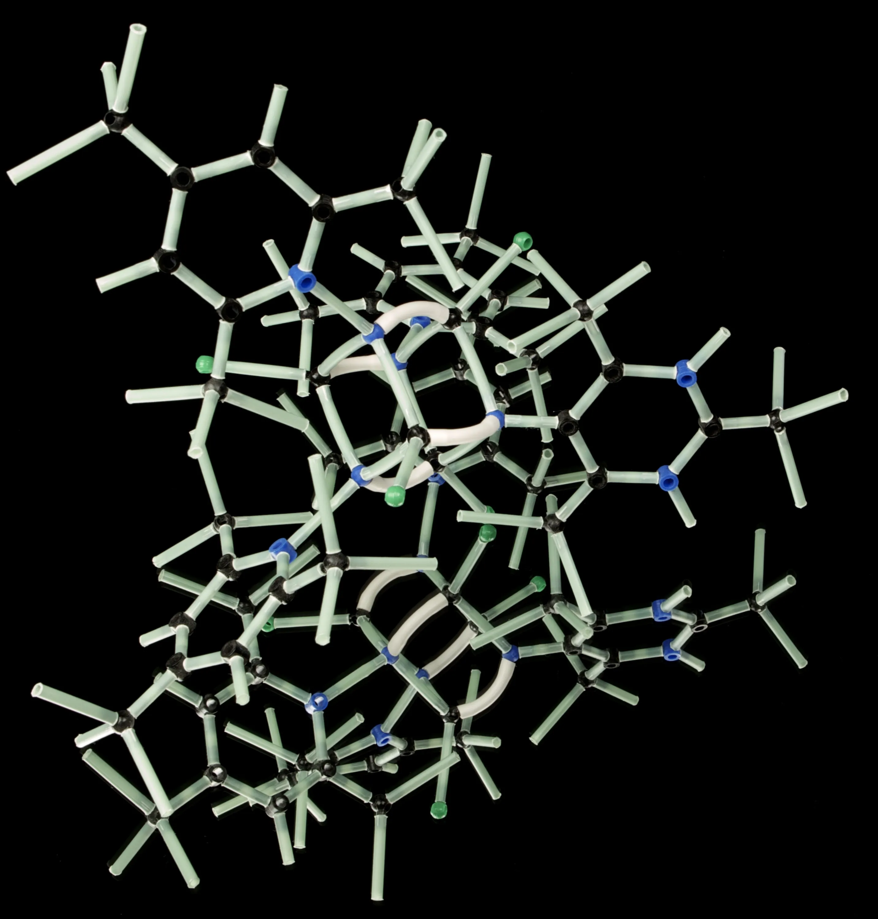 Molecular structure illustration